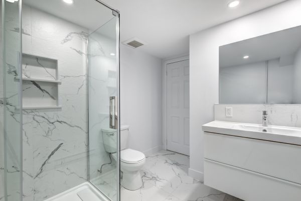 Basement Bathroom Installation in Livonia