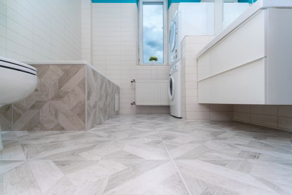Bathroom Floor Remodeling in Livonia
