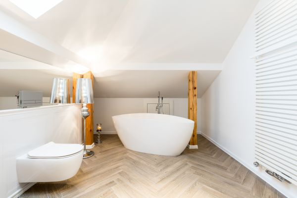 Attic Bathroom Renovation in Livonia