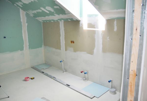 Attic Bathroom Remodeling in Livonia